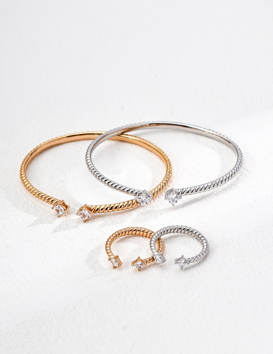 Twilight Twist Open Ring