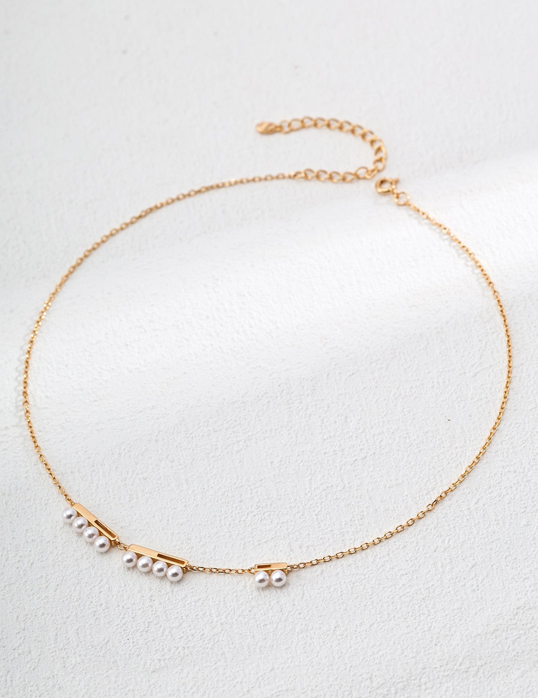 Pearl Delicate Chain Necklac