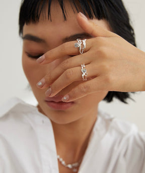 Lunar Stone Ring