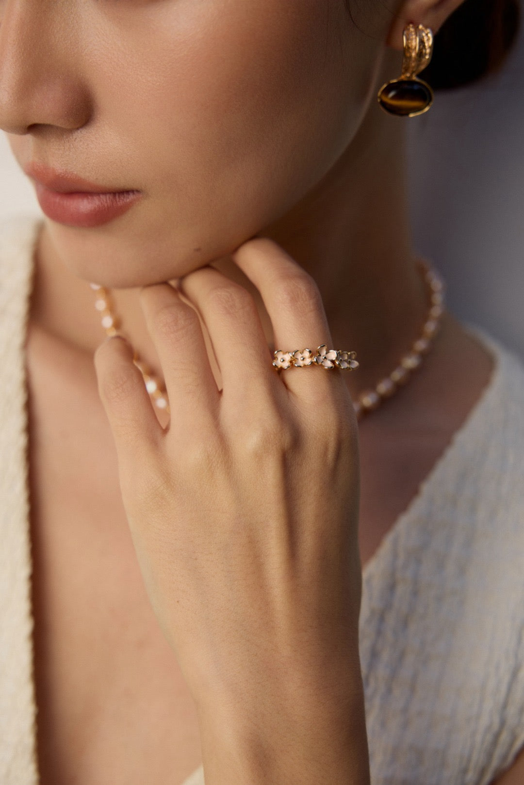 Blossom Open Ring