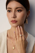 Rhea Pearl Dome Ring