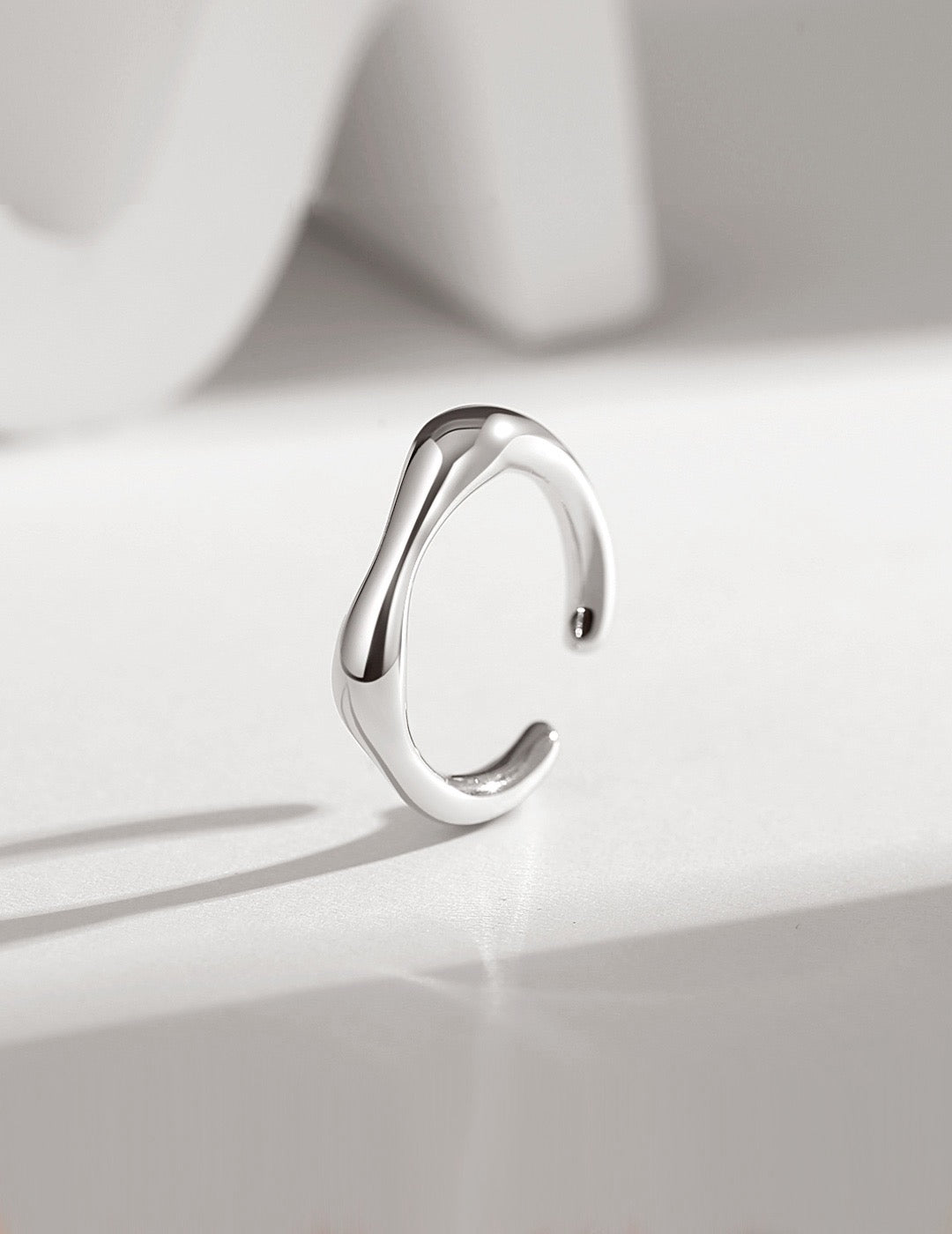 Minimalist Stackable Open Ring Set