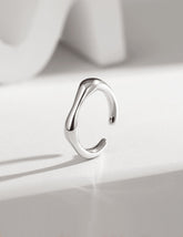 Minimalist Stackable Open Ring Set - Lia Atelier