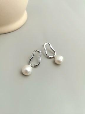 Aurora Baroque Pearl Drop Earrings