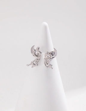 Butterfly Open Rings| Elegant Ring| Lia Atelier