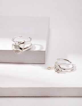 Lunar Stone Ring