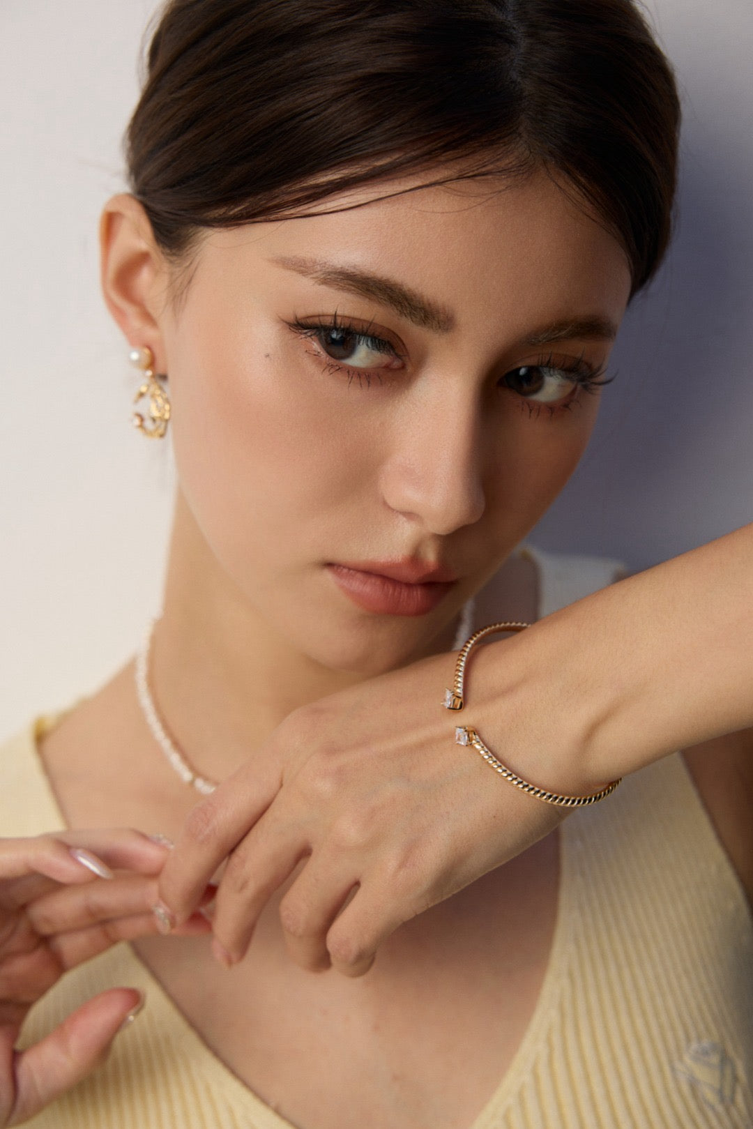 Twilight Twist Open Cuff Bracelet