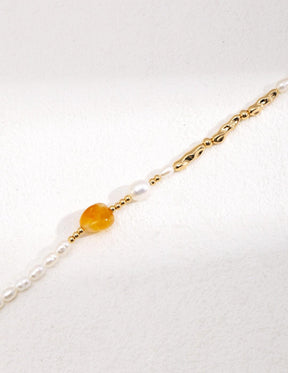 Moonshadow Agate Necklace - Lia Atelier