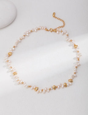 Jasmine Pearl Necklace - Lia Atelier